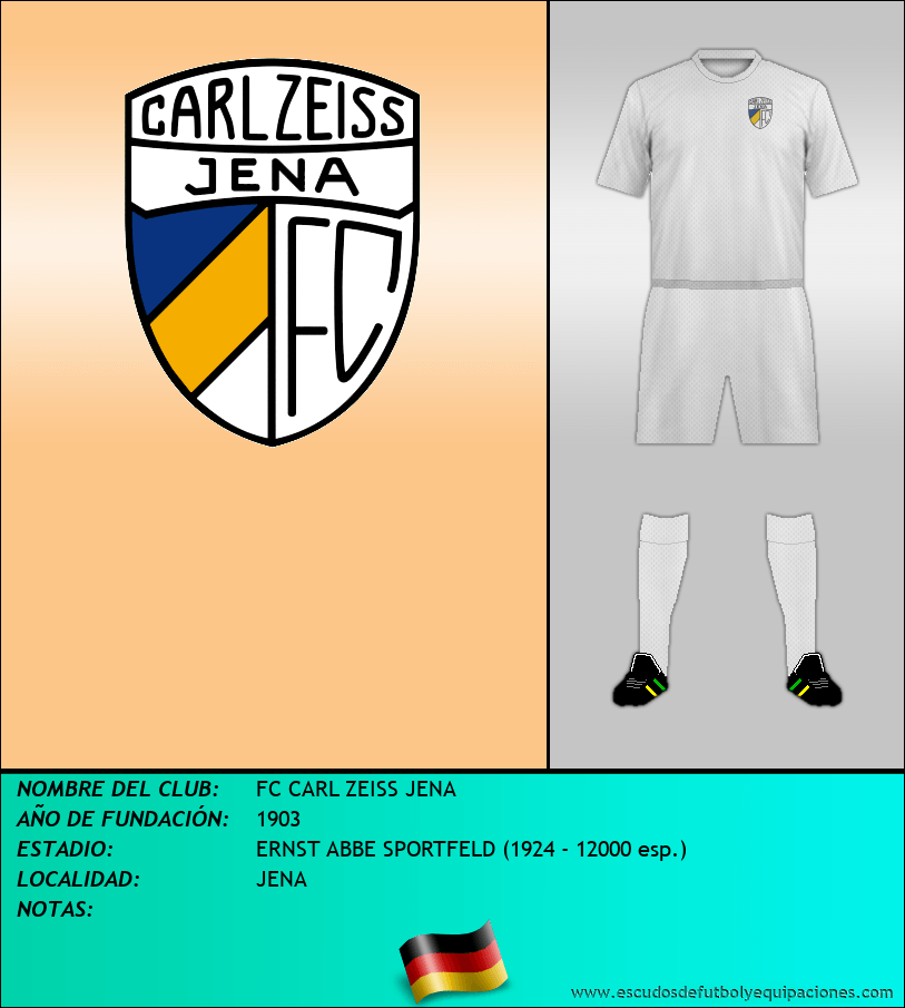 Escudo de FC CARL ZEISS JENA