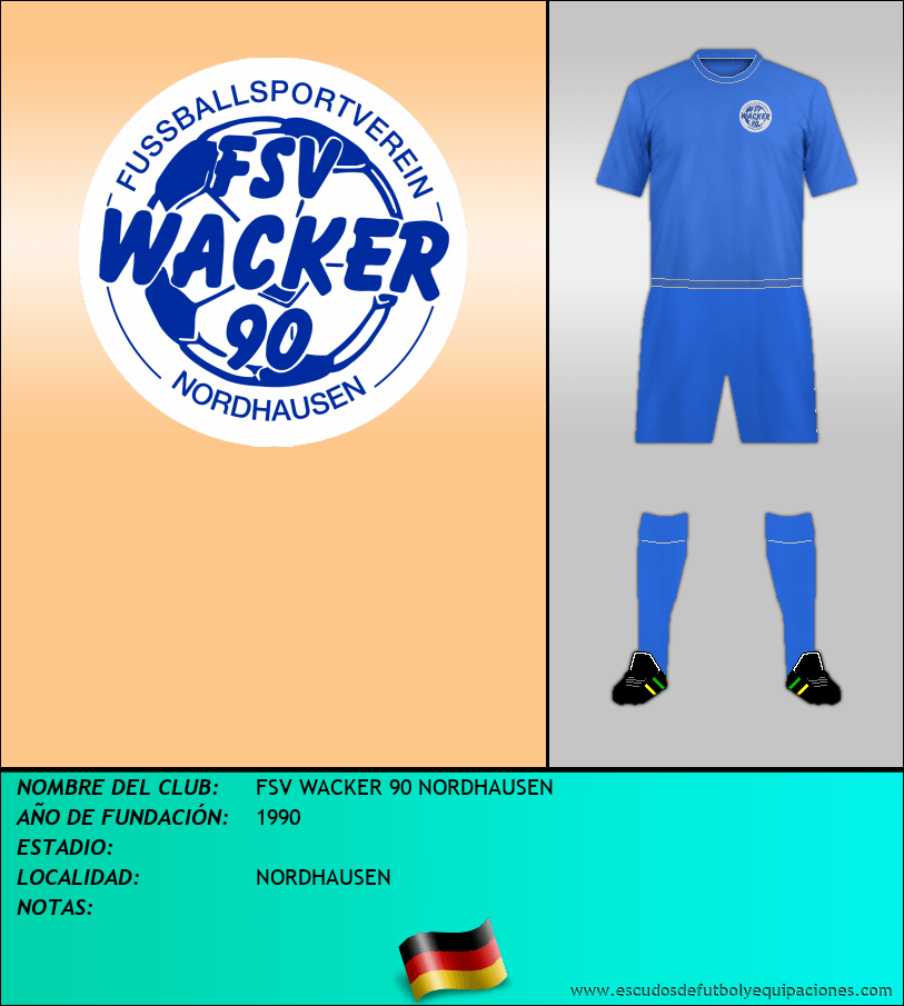 Escudo de FSV WACKER 90 NORDHAUSEN