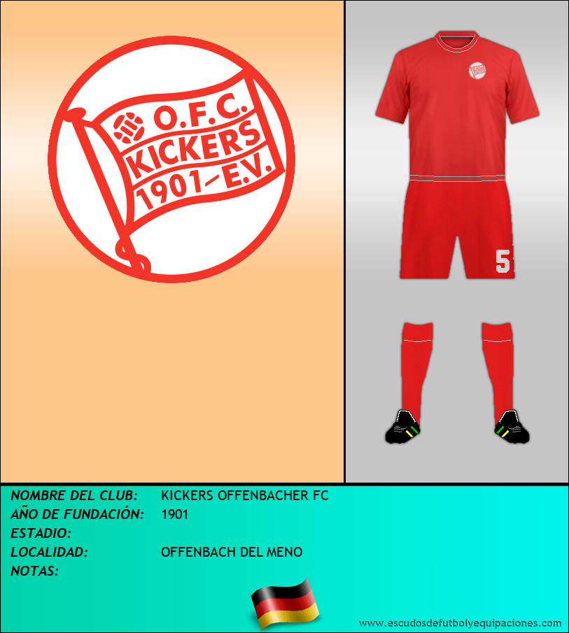 Escudo de KICKERS OFFENBACHER FC