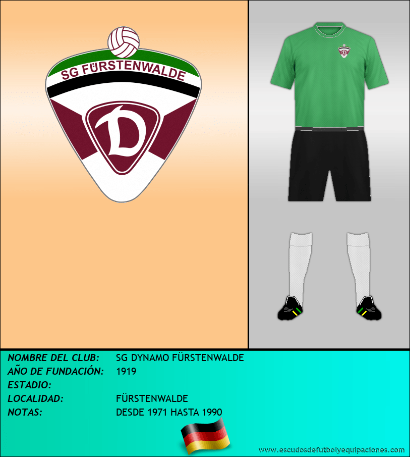 Escudo de SG DYNAMO FÜRSTENWALDE