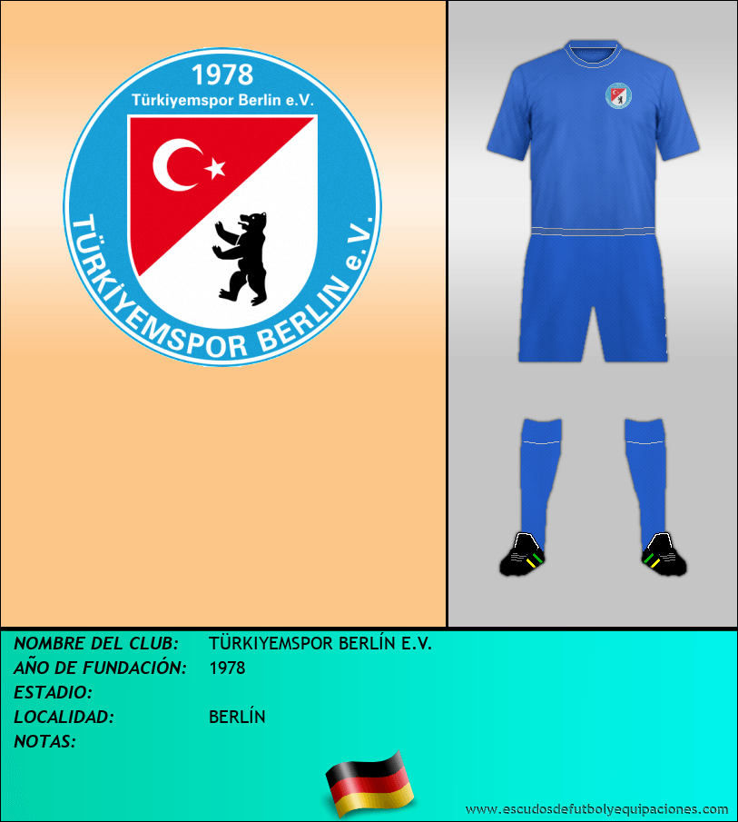 Escudo de TÜRKIYEMSPOR BERLÍN E.V.