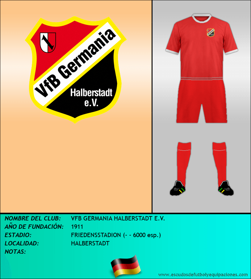 Escudo de VFB GERMANIA HALBERSTADT E.V.