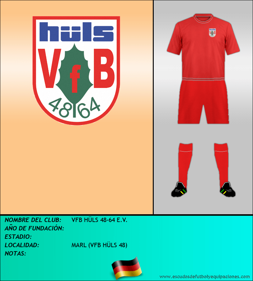 Escudo de VFB HÜLS 48-64 E.V.
