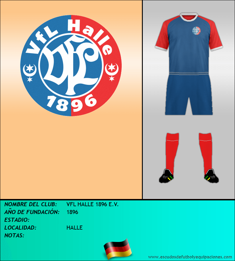 Escudo de VFL HALLE 1896 E.V.