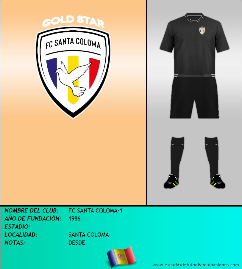 Escudo de FC SANTA COLOMA-1