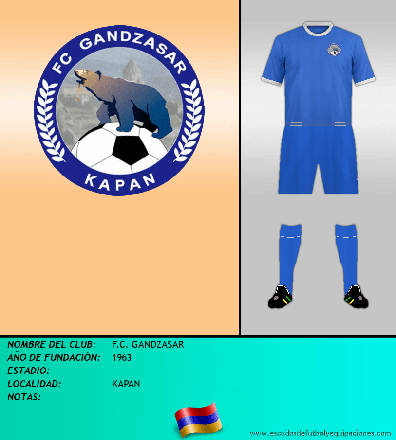 Escudo de F.C. GANDZASAR