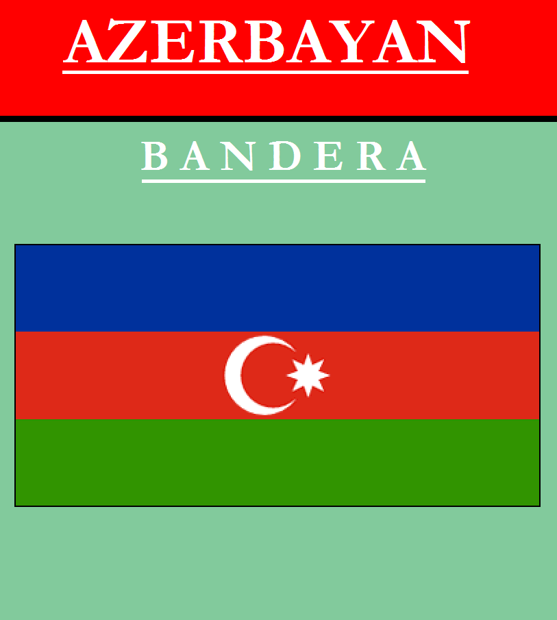 Escudo de BANDERA DE AZERBAIYÁN