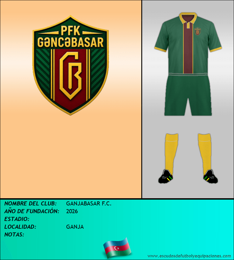 Escudo de GANJABASAR F.C.