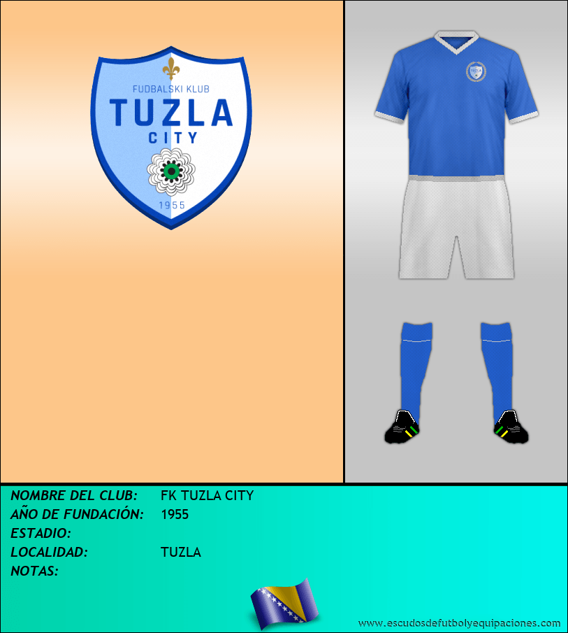Escudo de FK TUZLA CITY