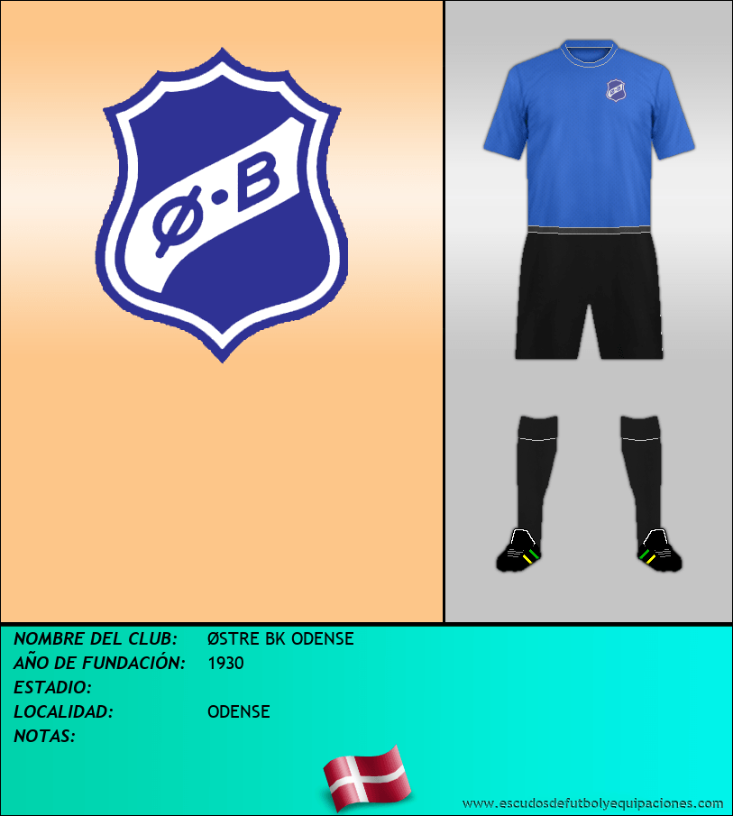 Escudo de ØSTRE BK ODENSE