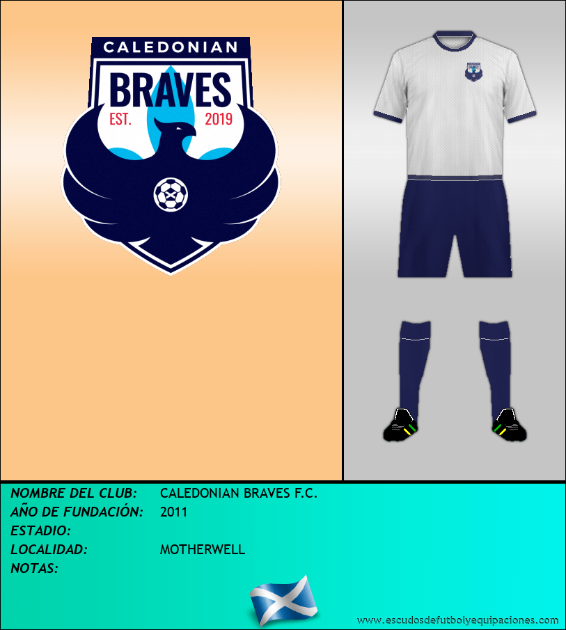 Escudo de CALEDONIAN BRAVES F.C.