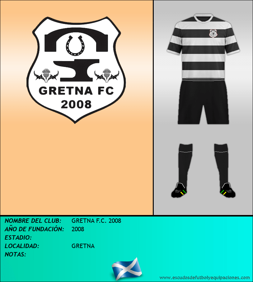 Escudo de GRETNA F.C. 2008