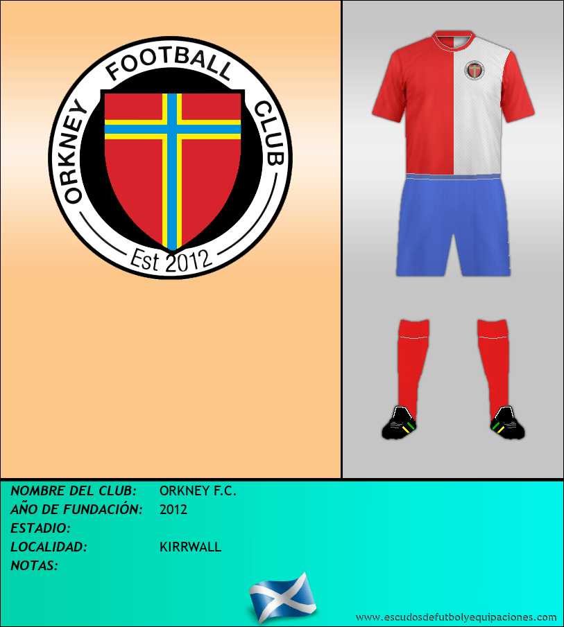 Escudo de ORKNEY F.C.