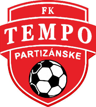 Escudo de FK TEMPO PARTIZÁNSKE (ESLOVAQUIA)