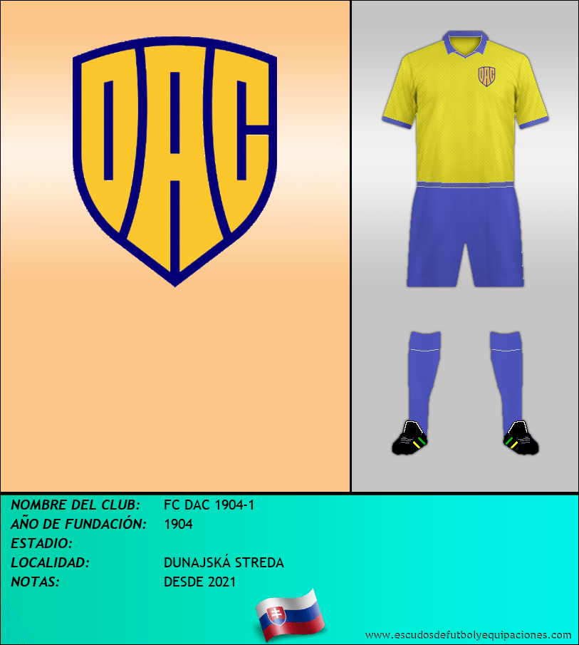 Escudo de FC DAC 1904-1
