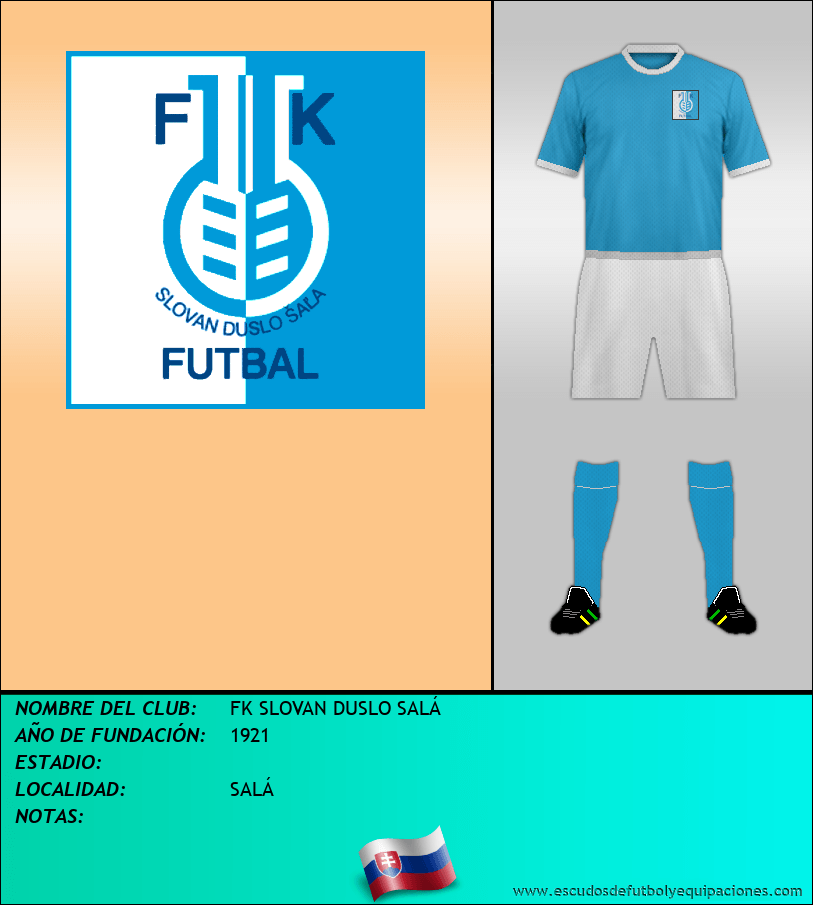 Escudo de FK SLOVAN DUSLO SALÁ