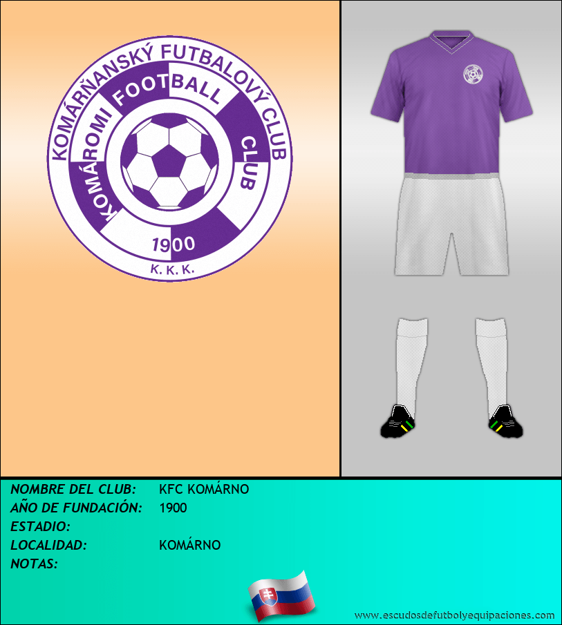 Escudo de KFC KOMÁRNO