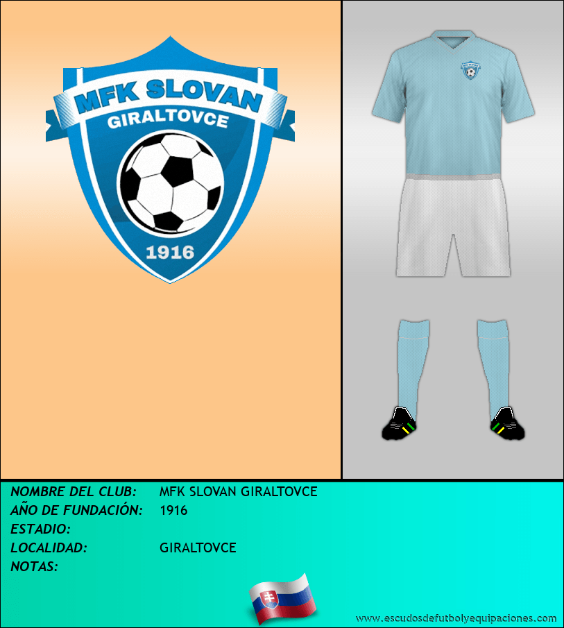 Escudo de MFK SLOVAN GIRALTOVCE