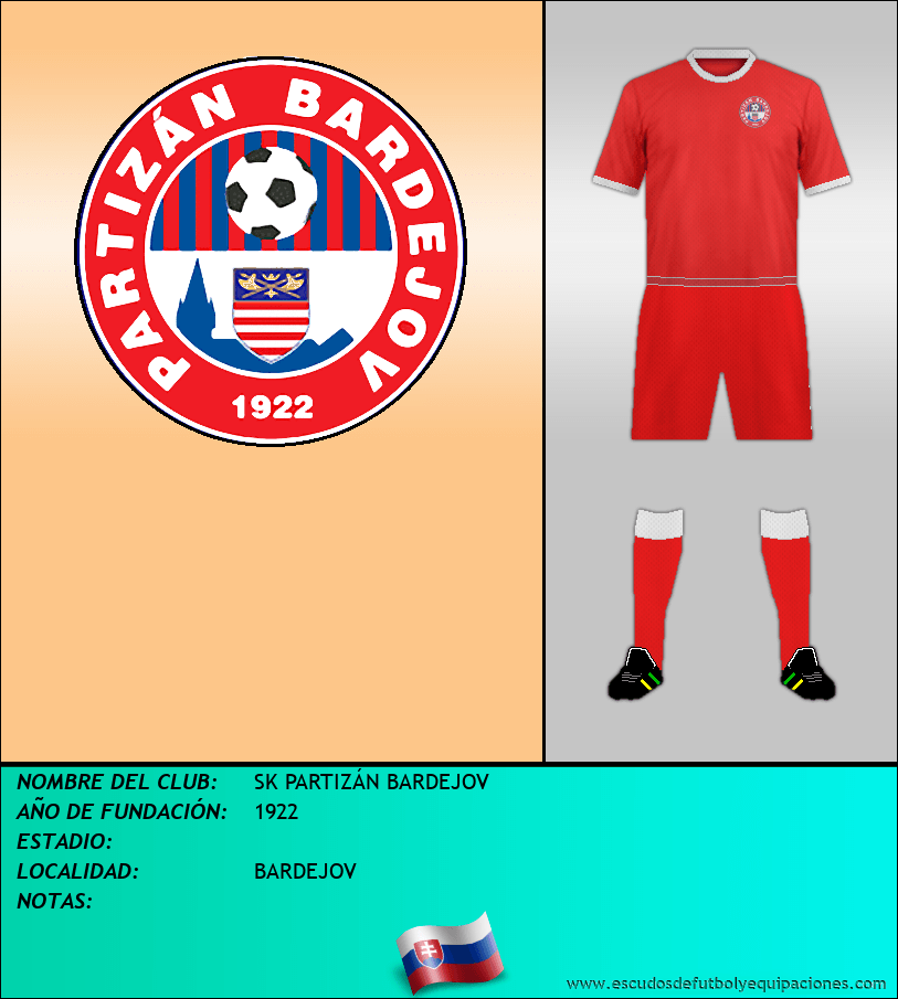 Escudo de SK PARTIZÁN BARDEJOV