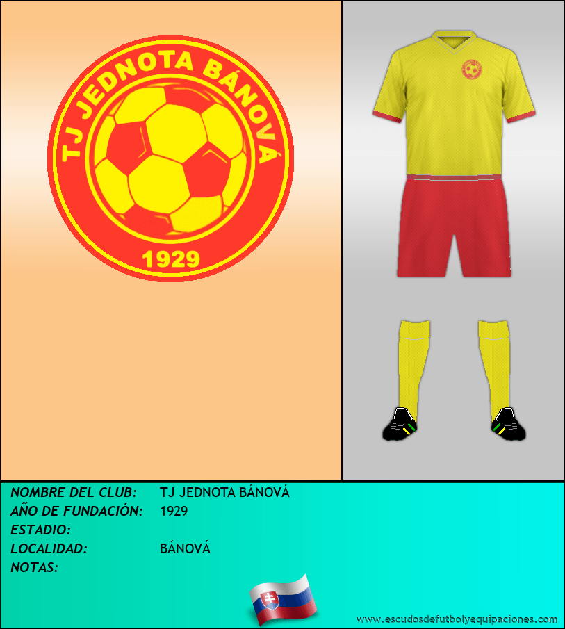 Escudo de TJ JEDNOTA BÁNOVÁ