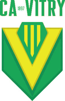 Escudo de C. ATHLÉTIQUE DE VITRY (FRANCIA)