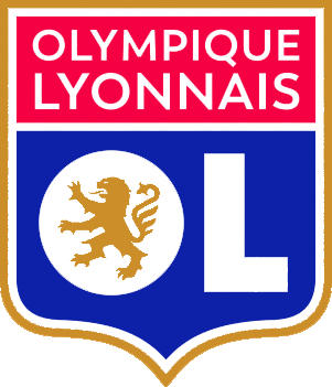 Escudo de OLYMPIQUE LYONNAIS-1 (FRANCIA)