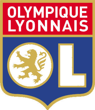 Escudo de OLYMPIQUE LYONNAIS (FRANCIA)