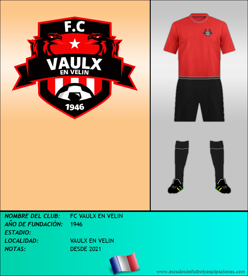 Escudo de FC VAULX EN VELIN