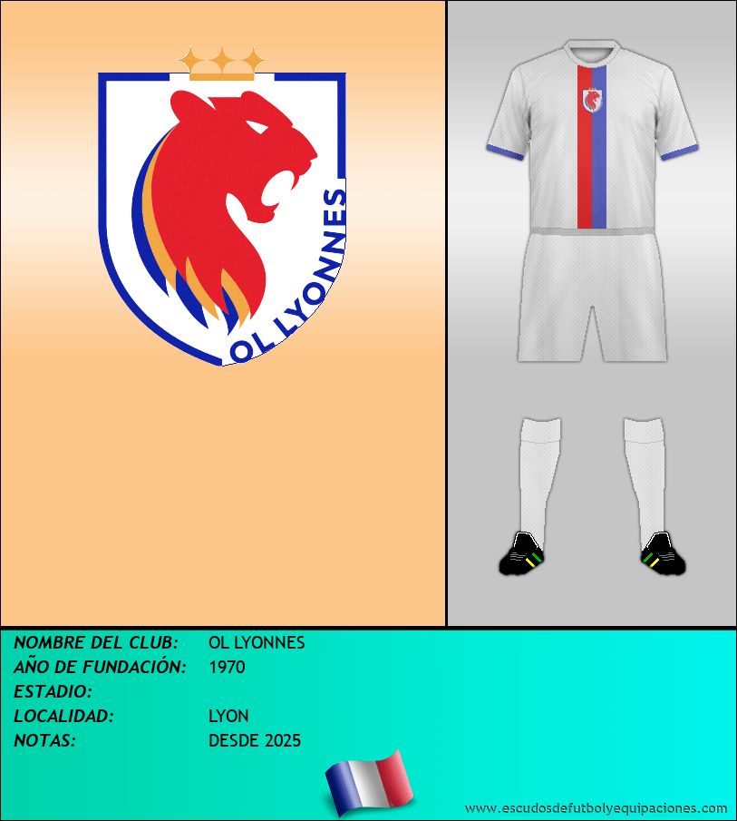 Escudo de OL LYONNES