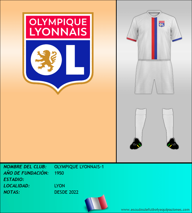 Escudo de OLYMPIQUE LYONNAIS-1