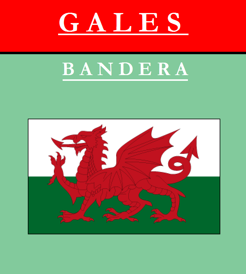 Escudo de BANDERA DE GALES