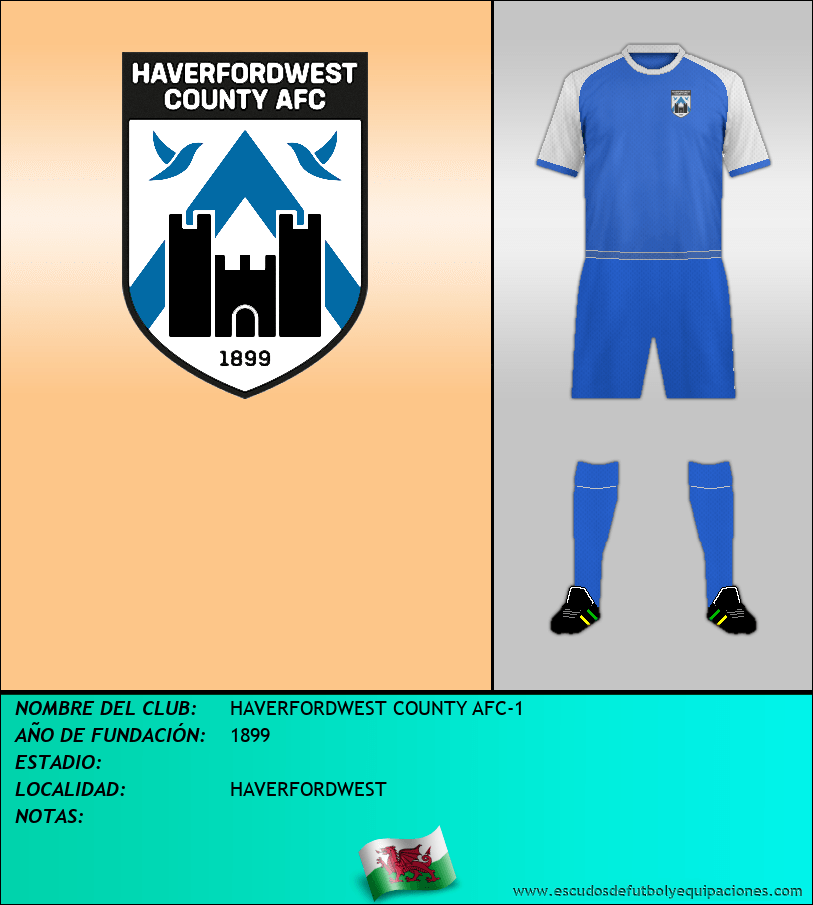 Escudo de HAVERFORDWEST COUNTY AFC-1
