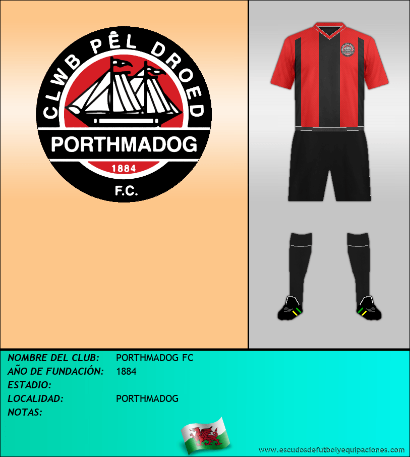 Escudo de PORTHMADOG FC