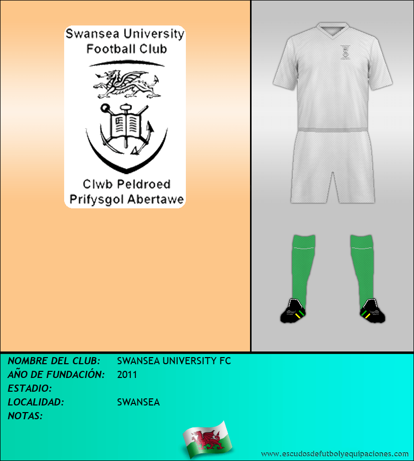 Escudo de SWANSEA UNIVERSITY FC