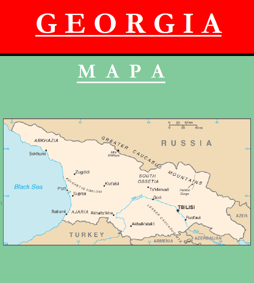 Escudo de MAPA DE GEORGIA