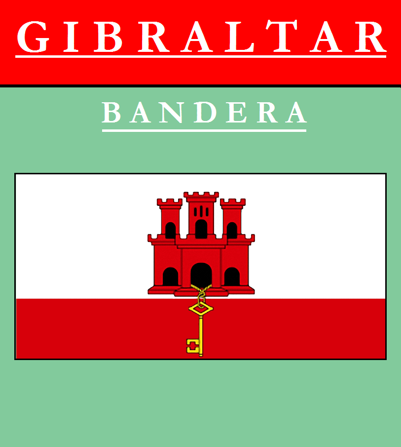 Escudo de BANDERA DE GIBRALTAR