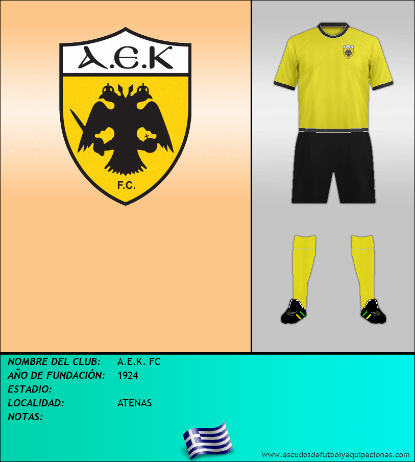 Escudo de A.E.K. FC