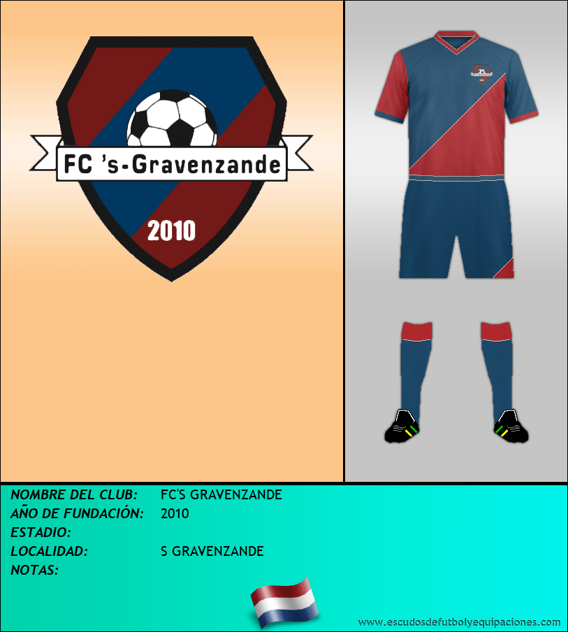 Escudo de FC'S GRAVENZANDE