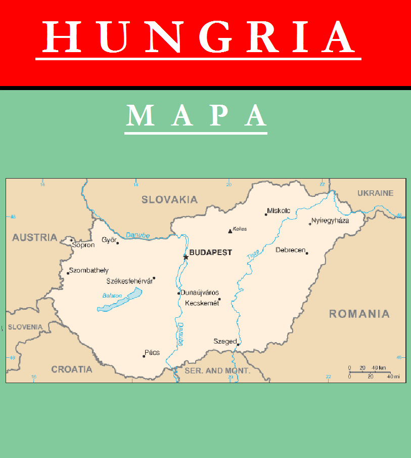Escudo de MAPA DE HUNGRÍA