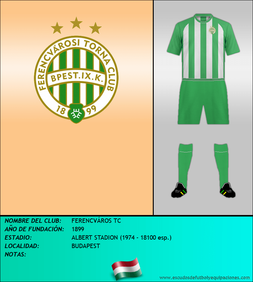 Escudo de FERENCVÁROS TC