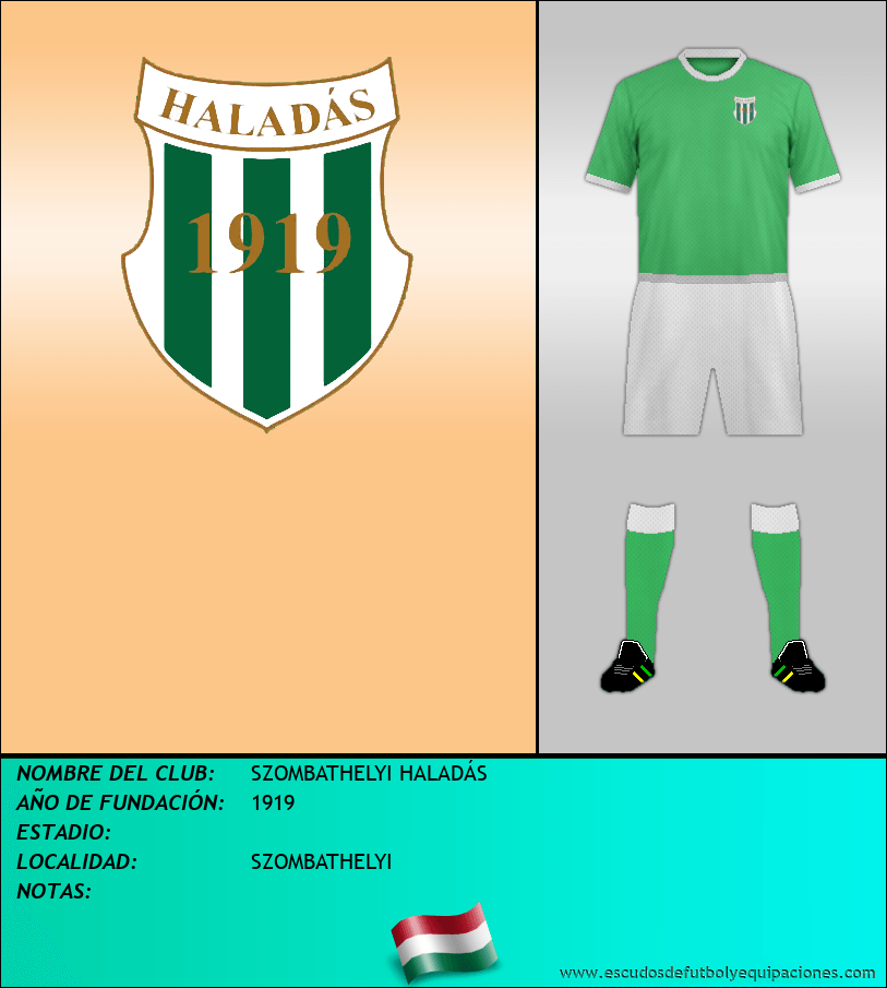 Escudo de SZOMBATHELYI HALADÁS