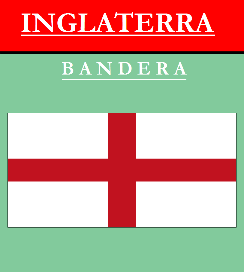 Escudo de BANDERA DE INGLATERRA
