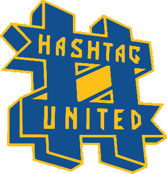 Escudo de HASHTAG UNITED F.C. (INGLATERRA)
