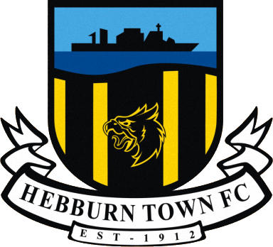 Escudo de HEBBURN TOWN F.C. (INGLATERRA)