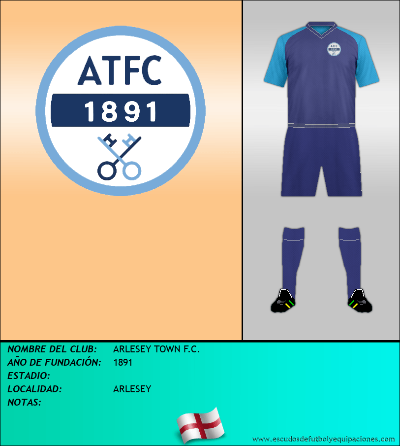 Escudo de ARLESEY TOWN F.C.