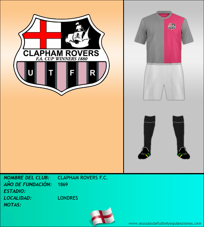 Escudo de CLAPHAM ROVERS F.C.