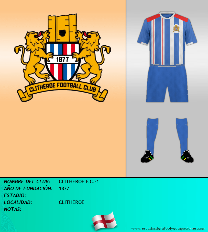 Escudo de CLITHEROE F.C.-1