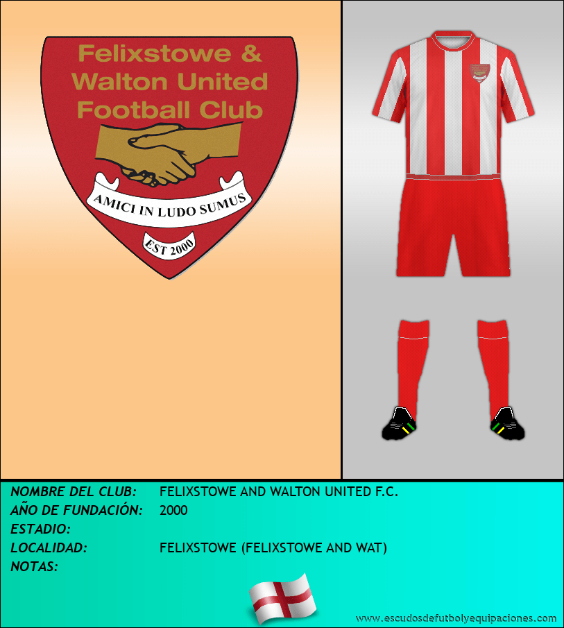 Escudo de FELIXSTOWE AND WALTON UNITED F.C.