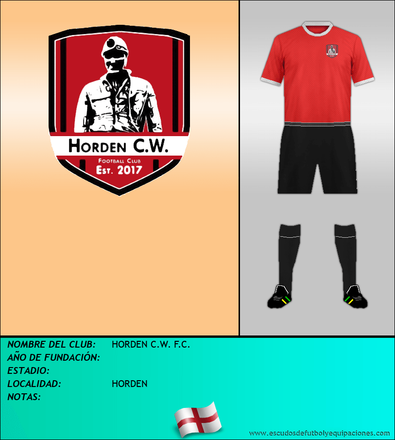 Escudo de HORDEN C.W. F.C.