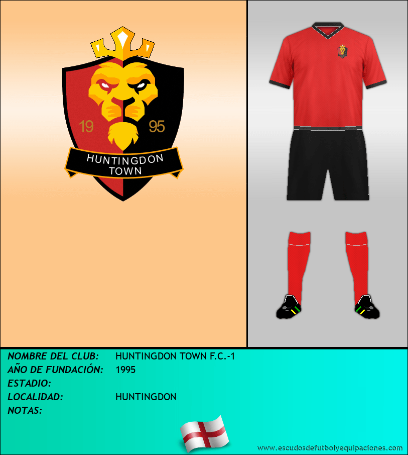Escudo de HUNTINGDON TOWN F.C.-1